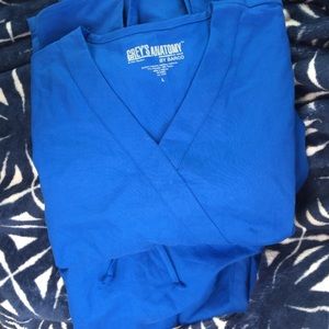 Grey’s Anatomy Large Women’s Scrub Set